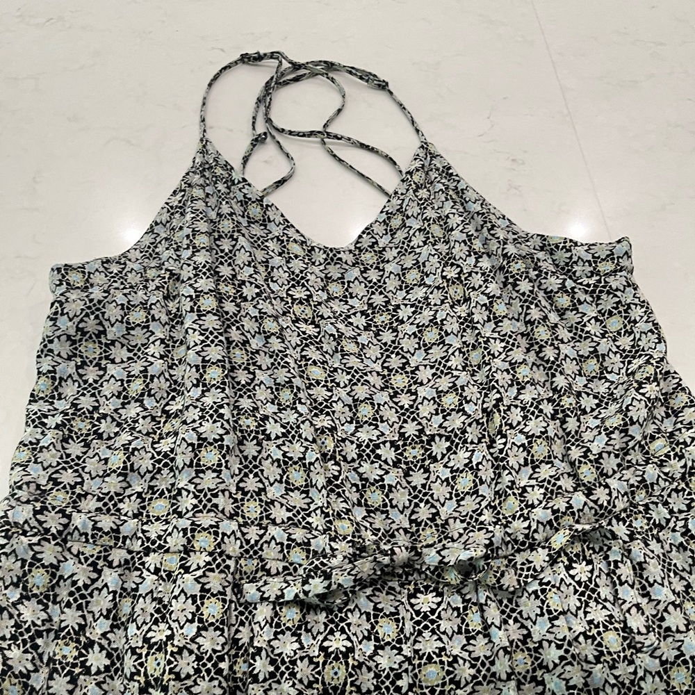 Free People floral jumpsuit